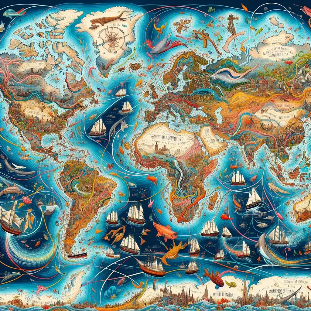 Representación de Rutas de navegación para una aventura global