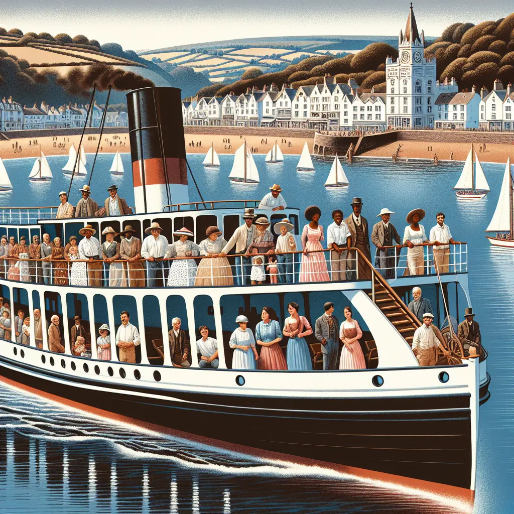 Representación de Zarpa este verano: vive 50 años del barco de vapor Waverley en un crucero familiar a Ilfracombe